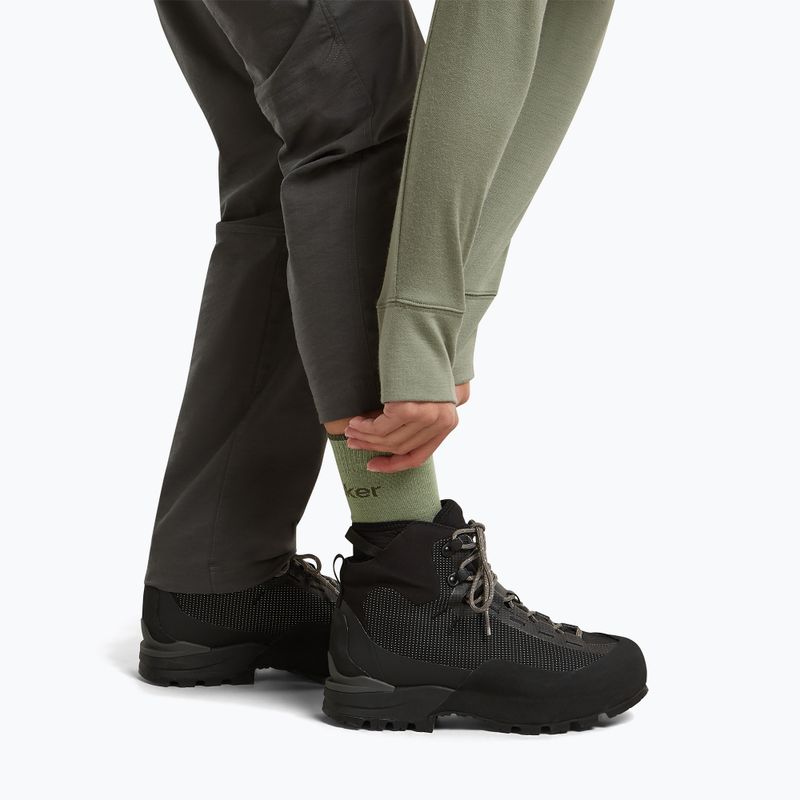 Дамски чорапи Icebreaker Merino Hike+ Light Crew lichen/dark loden 5