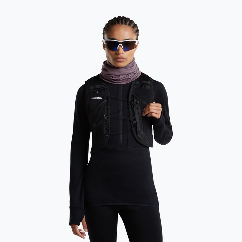 Многофункционална кърпа icebreaker Flexi Chute grey plum 5