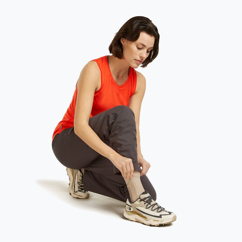 Дамски чорапи Icebreaker Merino Hike+ Ultralight Quarter pink quartz/porcini 5