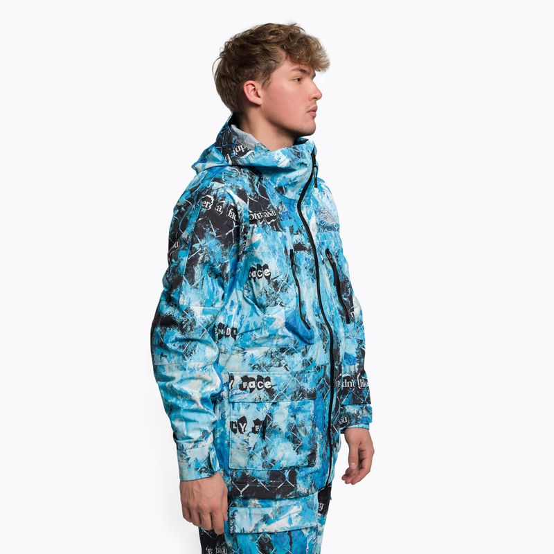 Мъжко яке за сноуборд The North Face Printed Dragline norse blue 3