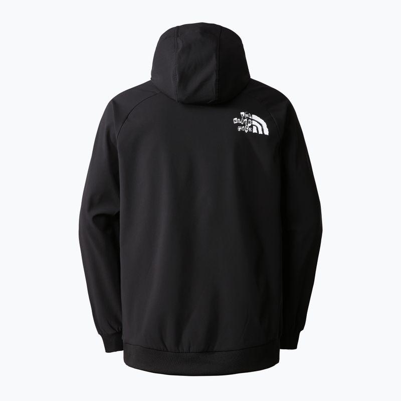 Мъжки суитшърт The North Face Printed Tekno Hoodie black NF0A7ZUHKY41 11