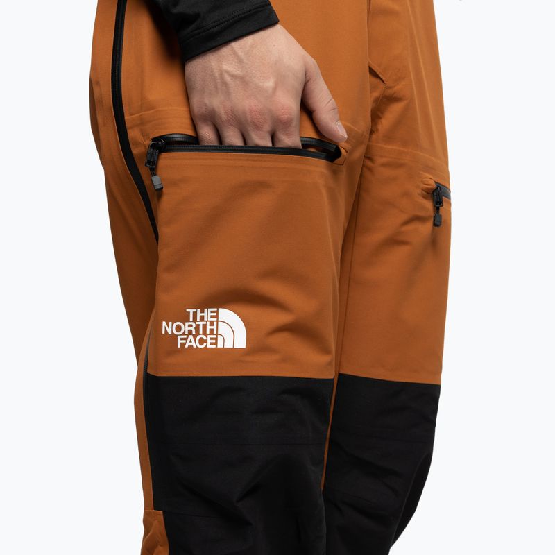 Мъжки панталони за сноуборд The North Face Ceptor Bib brown NF0A7T528141 6