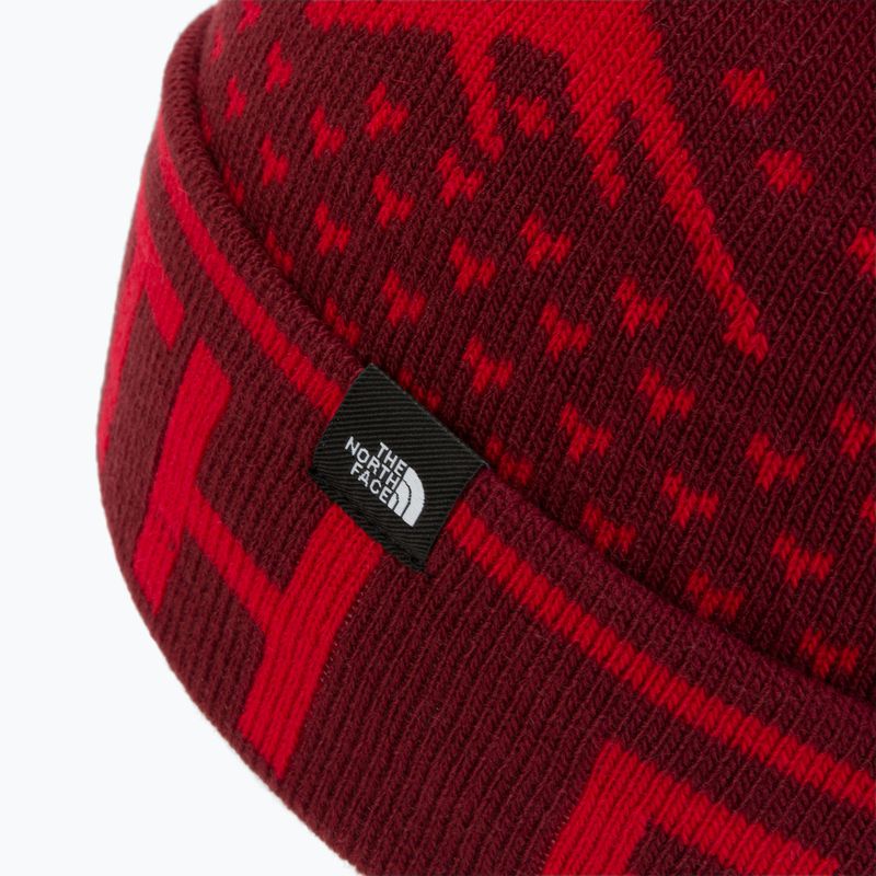Ски шапка The North Face Ski Tuke червена NF0A4SIE7R51 3