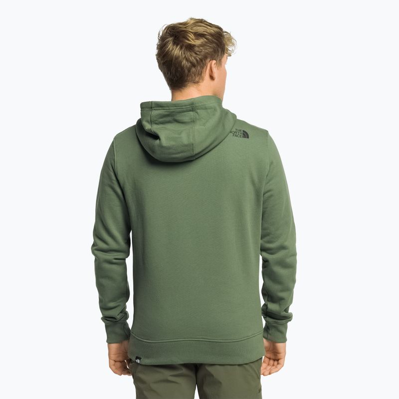 Мъжки суитшърт за трекинг The North Face Simple Dome Hoodie green NF0A7X1JNYC1 4