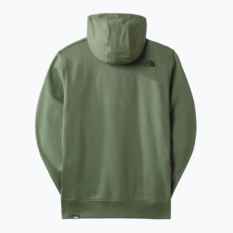 Мъжки суитшърт за трекинг The North Face Simple Dome Hoodie green NF0A7X1JNYC1 10