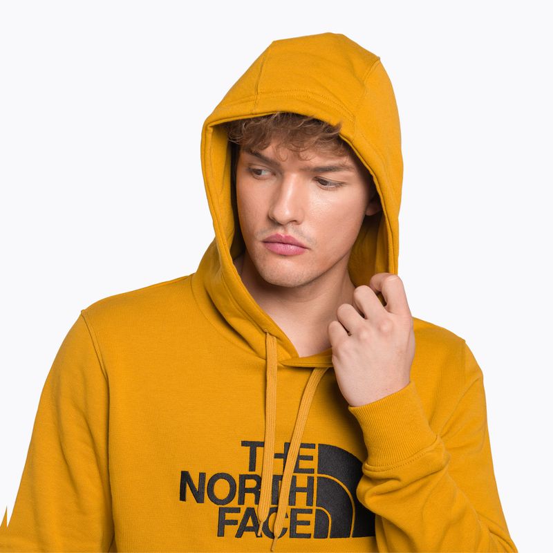 Мъжки суитшърт за трекинг The North Face Drew Peak Pullover Hoodie yellow NF00AHJY76S1 5