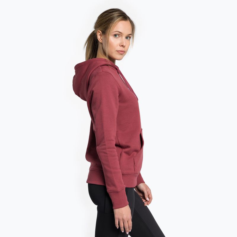 Суитшърт за трекинг за жени The North Face Drew Peak Пуловер с качулка wild ginger NF0A55EC6R41 3