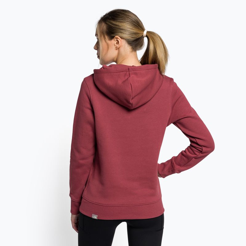 Суитшърт за трекинг за жени The North Face Drew Peak Пуловер с качулка wild ginger NF0A55EC6R41 4