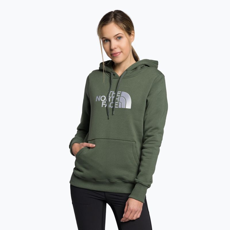 Суитшърт за трекинг за жени The North Face Drew Peak Pullover Hoodie green NF0A55ECNYC1