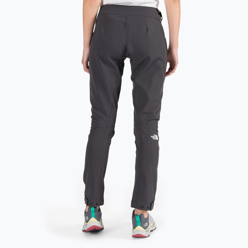 Дамски панталони за трекинг The North Face AO Winter Slim Straight сив NF0A7Z8B0C51 4