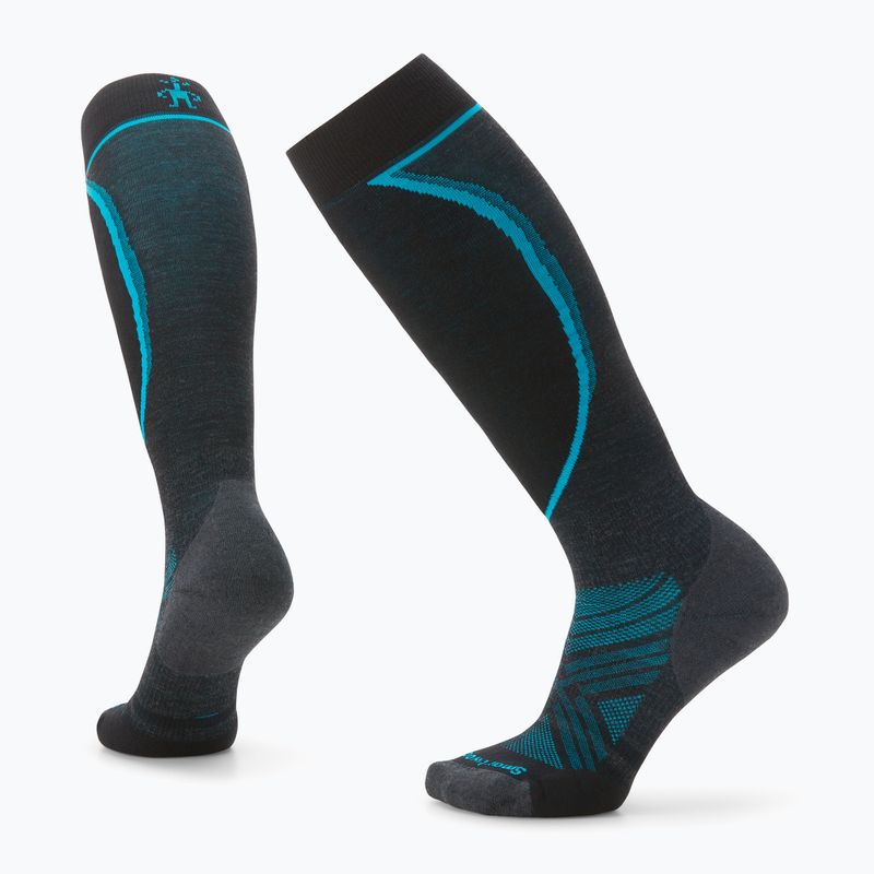 Дамски скиорски чорапи Smartwool Ski Targeted Cushion OTC charcoal