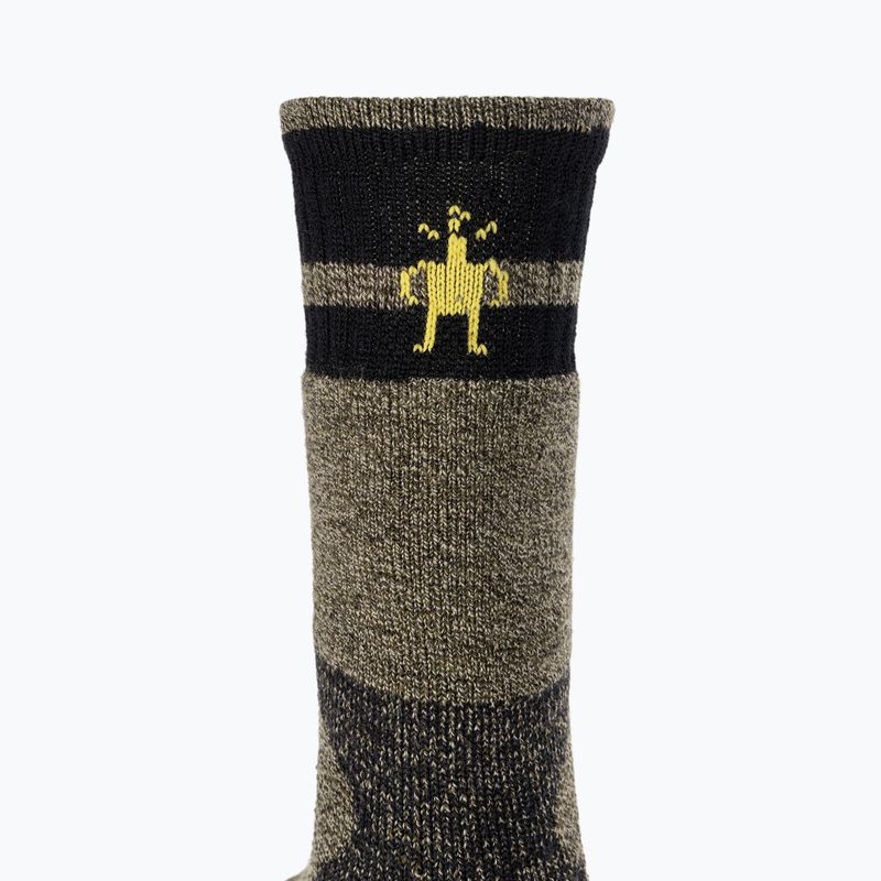 Smartwool Mountaineer Max Cushion Tall Crew военни маслинови чорапи за трекинг 3