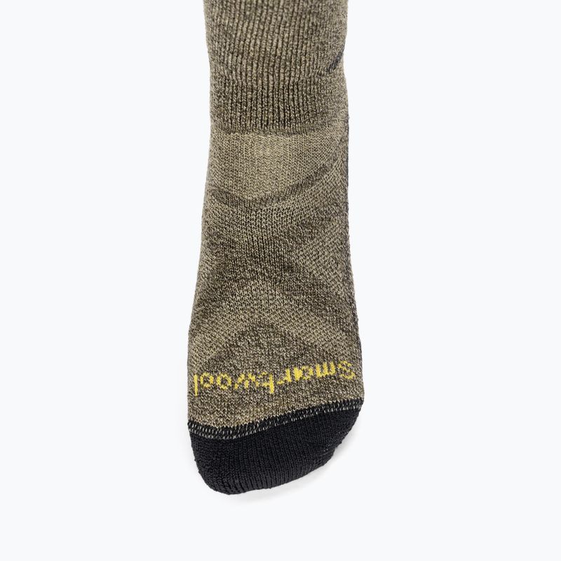 Smartwool Mountaineer Max Cushion Tall Crew военни маслинови чорапи за трекинг 4