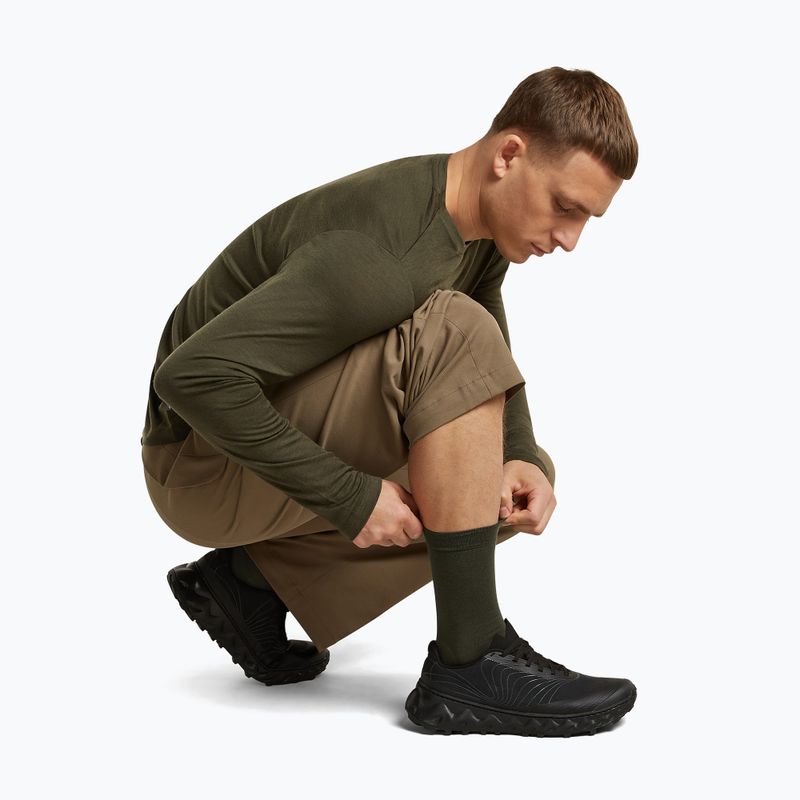 Мъжки чорапи Icebreaker Lifestyle Fine Gauge Crew dark loden 5
