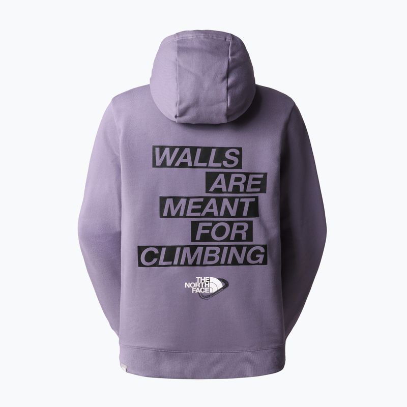 Суитшърт за трекинг за жени The North Face Outdoor Graphic Hoodie Light purple NF0A827LN141 2
