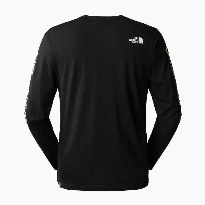 Мъжка тениска за трекинг The North Face Outdoor Graphic LS black NF0A827K 2