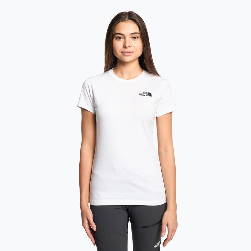 Дамска тениска за трекинг The North Face Outdoor Graphic SS white NF0A827M