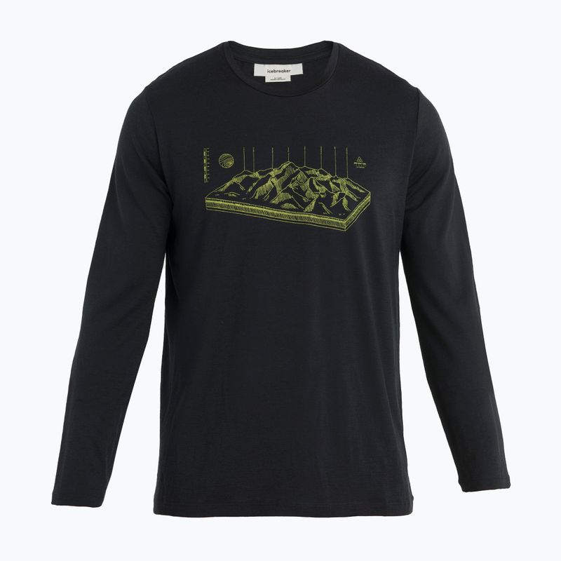 Мъжка термоактивна блуза icebreaker Merino 150 Tech Lite II Tee Alps 3D black 5