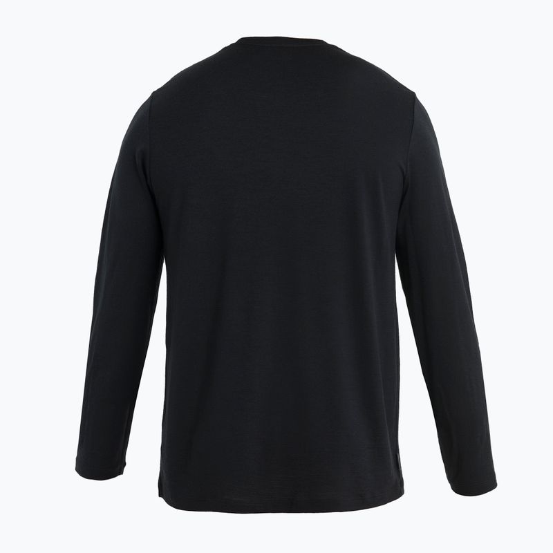 Мъжки термален суитшърт Icebreaker Merino 150 Tech Lite II Tee Alps 3D black 6