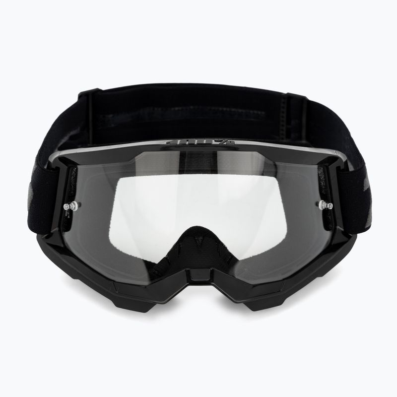 Мъжки очила за колоездене 100% Strata 2 black/clear 50027-00001 2