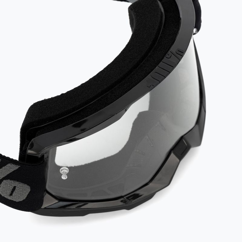 Мъжки очила за колоездене 100% Strata 2 black/clear 50027-00001 5
