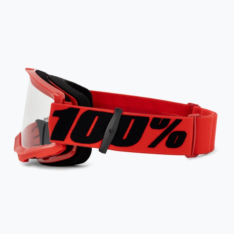 Мъжки очила за колоездене 100% Strata 2 red/clear 50027-00004 4
