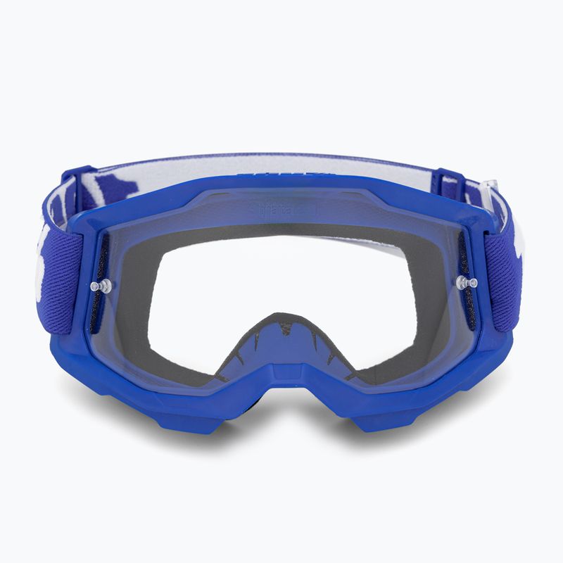 Детски очила за колоездене 100% Strata 2 Junior blue/clear 2