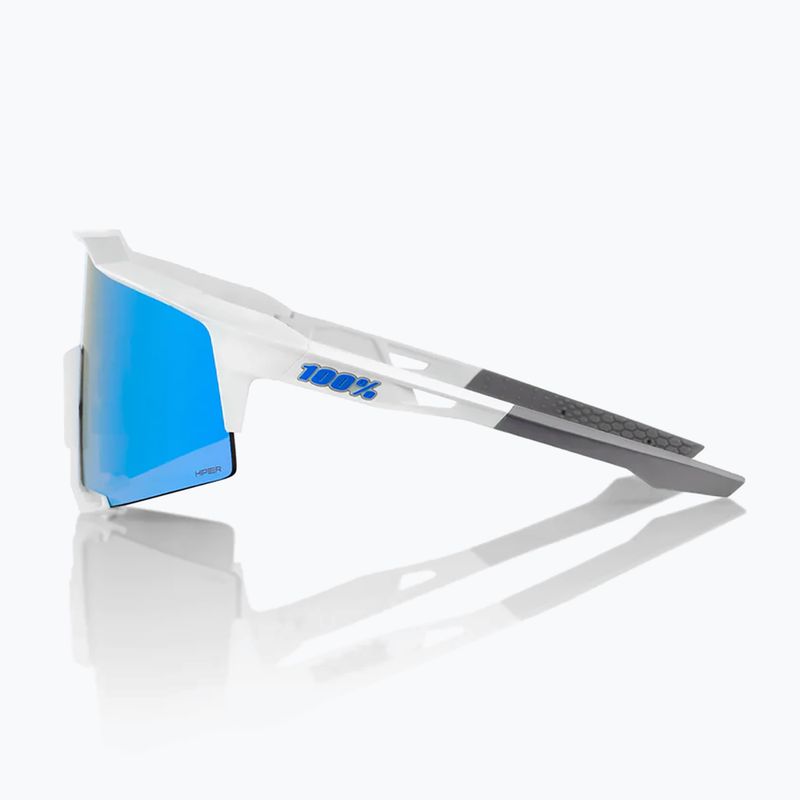 Слънчеви очила 100% Speedcraft matte white/hiper blue multilayer mirror 3