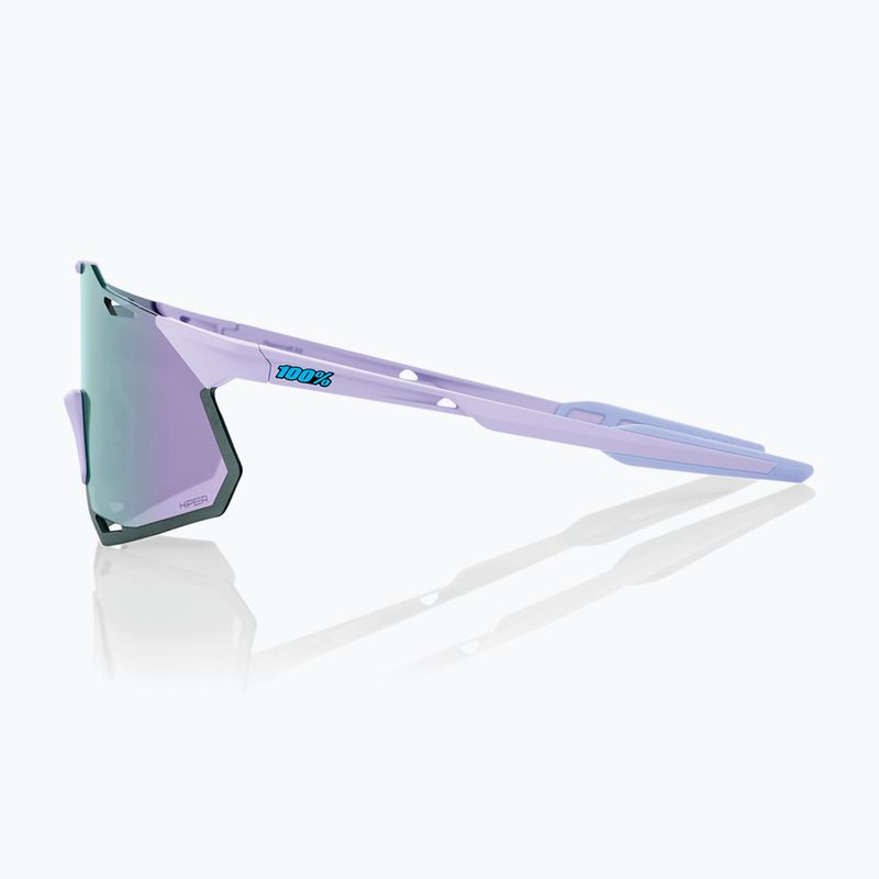 Слънчеви очила 100% Hypercraft XS soft tact lavender/hiper lavender mirror 3