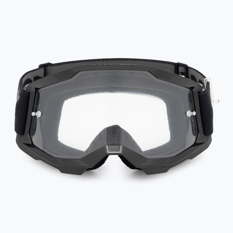 Детски очила за колоездене 100% Strata 2 Junior black/clear 2
