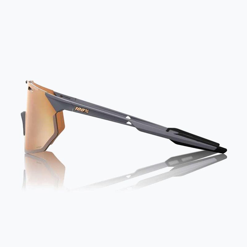 100% слънчеви очила Hypercraft SQ soft tact grey/hiper copper mirror 3