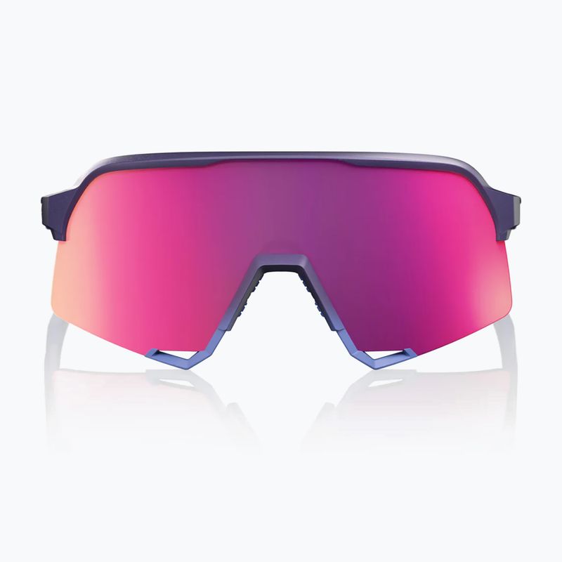 Слънчеви очила 100% S3 satin storm metallic/purple mirror 4