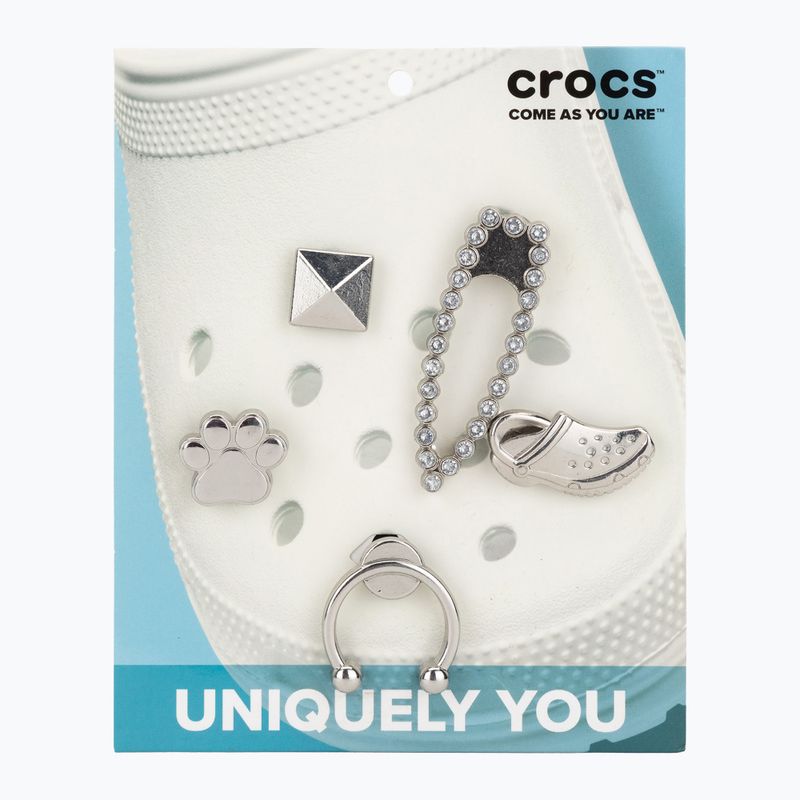 Значки Crocs Elevated Silver Sport elevated silver sport 5 pack