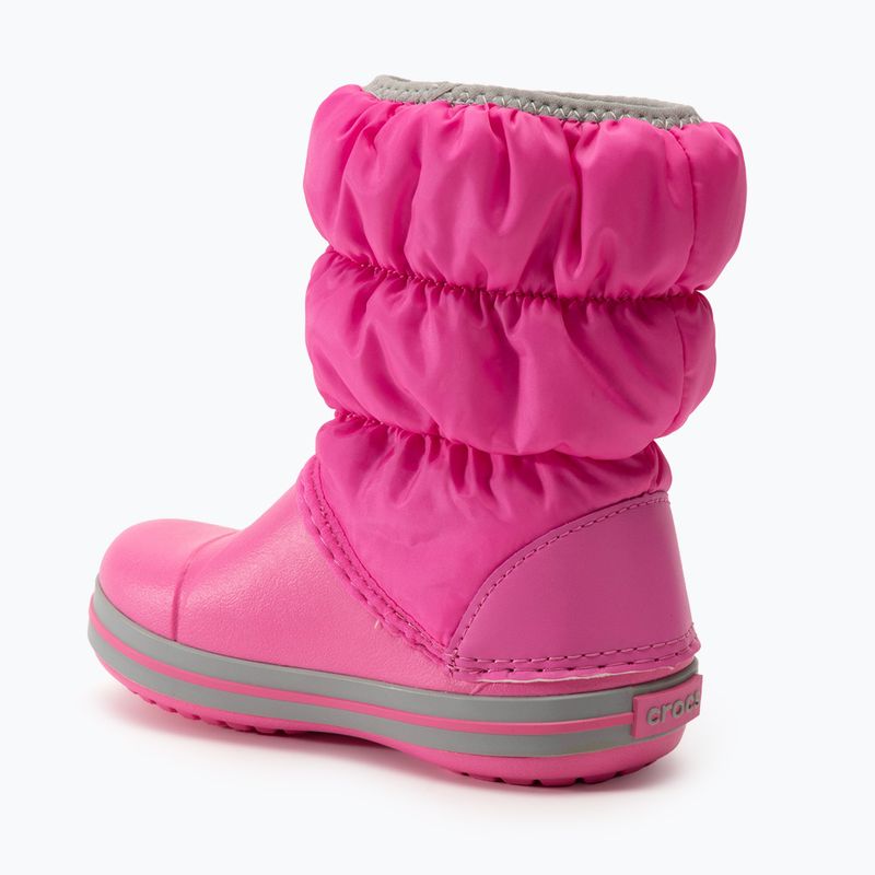 Детски ботуши за сняг Crocs Winter Puff Kids electric pink/light grey 3