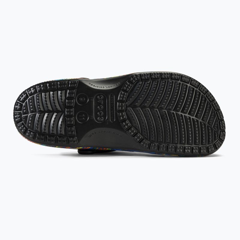 Дамски джапанки Crocs Baya Seasonal Printed Clog black/multi 5