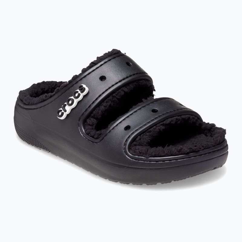 Джапанки Crocs Classic Cozzzy Sandal black/black 8