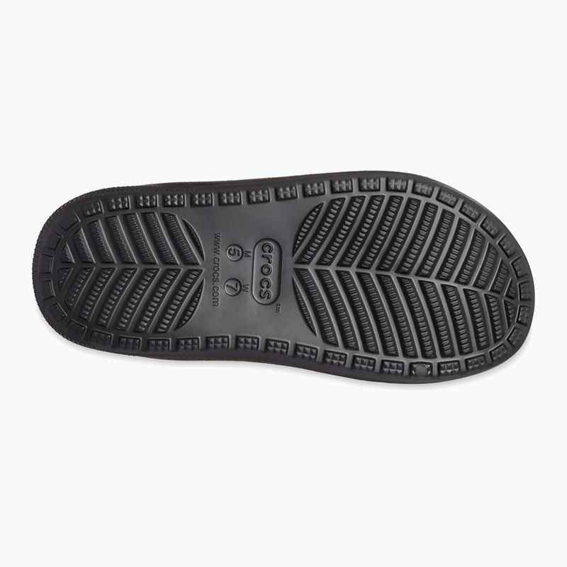 Джапанки Crocs Classic Cozzzy Sandal black/black 11