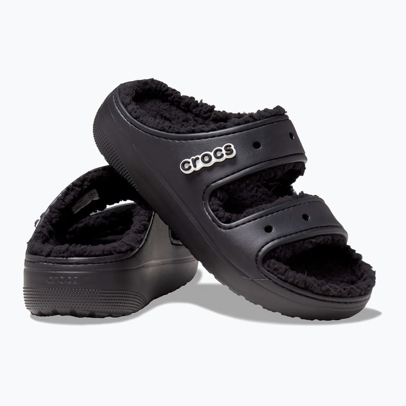 Джапанки Crocs Classic Cozzzy Sandal black/black 13