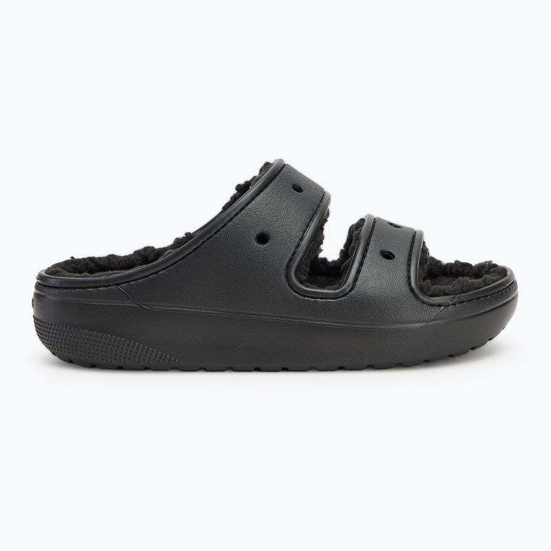 Джапанки Crocs Classic Cozzzy Sandal black/black 2