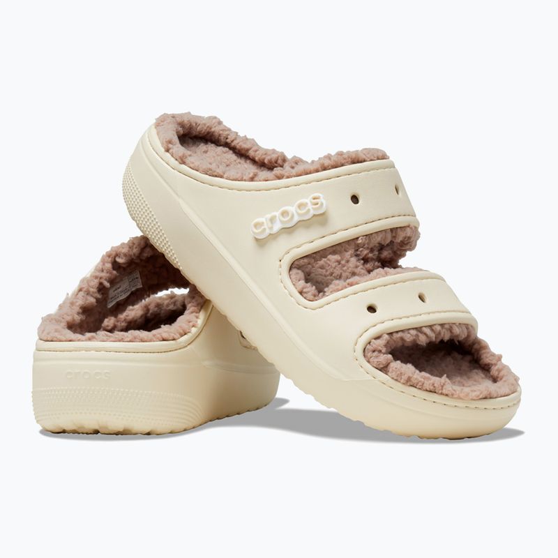 Джапанки Crocs Classic Cozzzy Sandal bone/mushroom 13