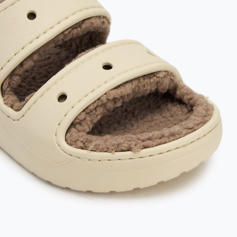 Джапанки Crocs Classic Cozzzy Sandal bone/mushroom 7