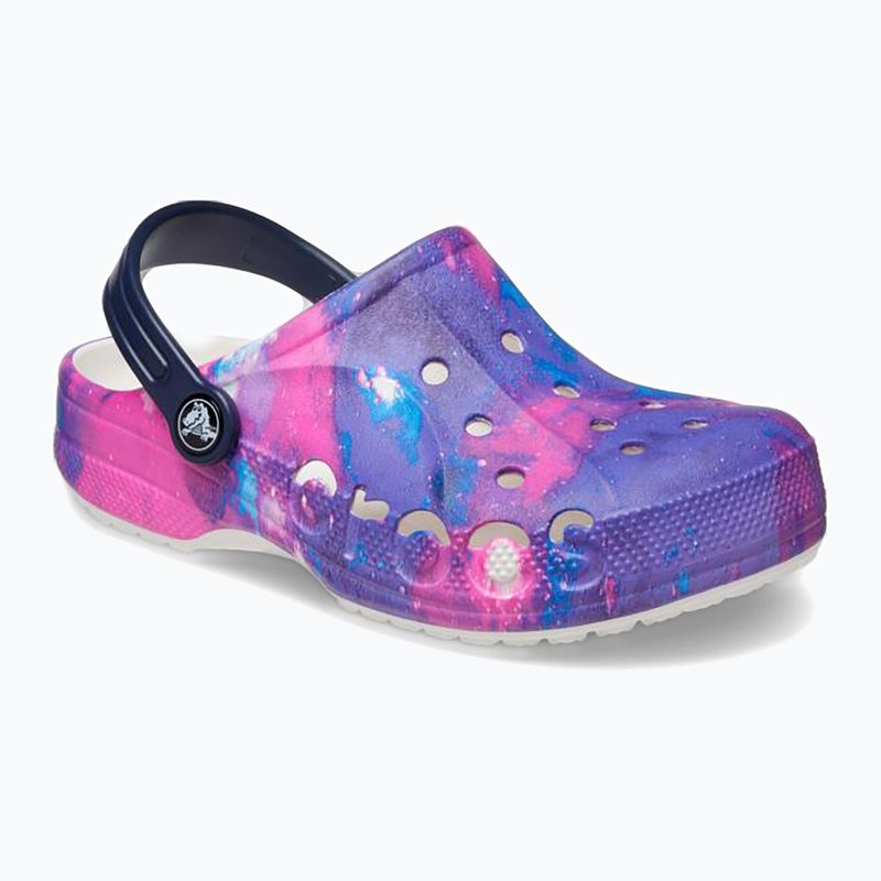 Младежки чехли Crocs Baya Seasonal Printed Clog white/multi 9