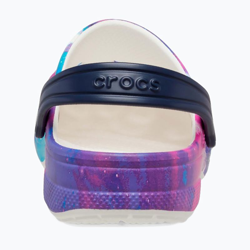 Младежки чехли Crocs Baya Seasonal Printed Clog white/multi 11