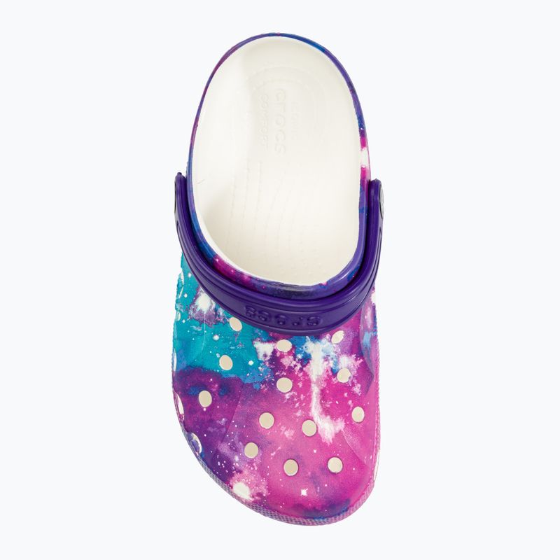 Младежки чехли Crocs Baya Seasonal Printed Clog white/multi 6