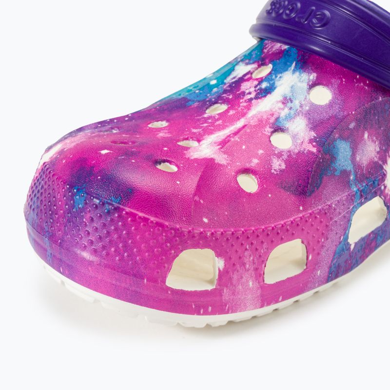 Младежки чехли Crocs Baya Seasonal Printed Clog white/multi 8