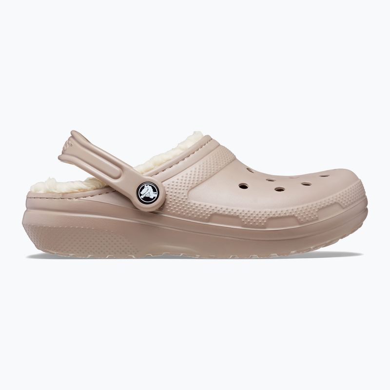 Джапанки Crocs Classic Lined Clog mushroom/bone 10