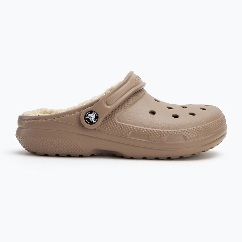 Джапанки Crocs Classic Lined Clog mushroom/bone 3