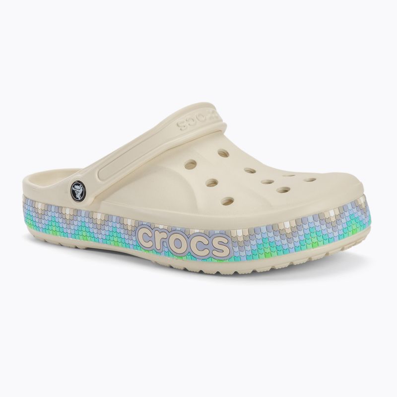 Джапанки Crocs Bayaband Chevron Band Clog stucco/multi 2