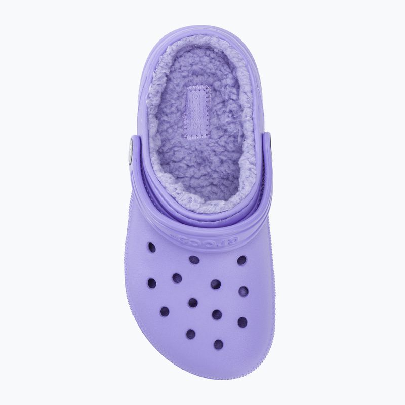 Детски чехли Crocs Classic Lined digital violet 6