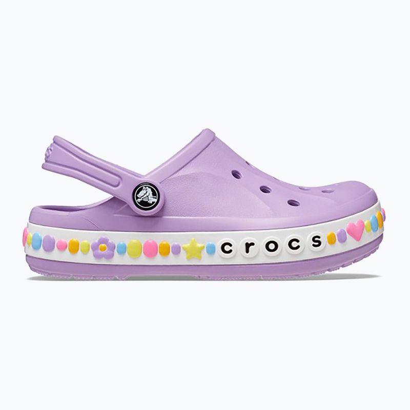 Детски джапанки Crocs Bayaband Charm Band Clogs orchid 10